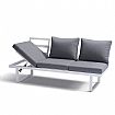 Verstellbares Sofa-Set aus Aluminium für den Außenbereich - 11C01Y