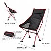 Portable High Back Folding Camping Chair - 60C07B