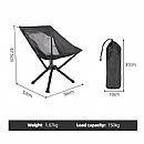 Compact Chair Folding Camping Moon Chair - 60C18A