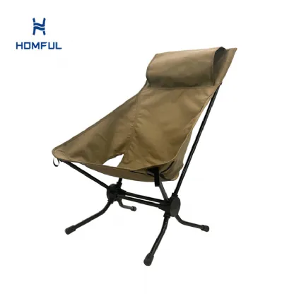 Corner Design Portable Folding Moon Chair