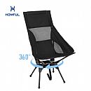 Rotating High Back Moon Chair - 60C24B