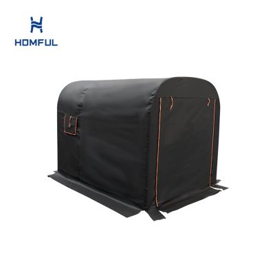 Retractable Motorbike Garage