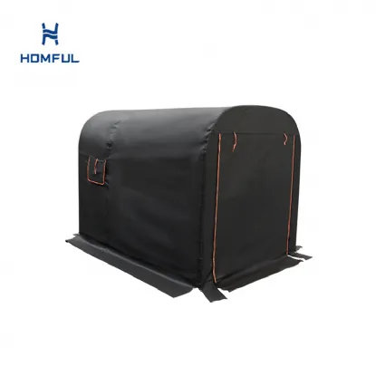 Retractable Motorbike Garage