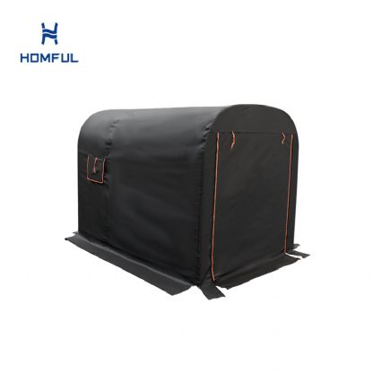 Retractable Motorbike Garage