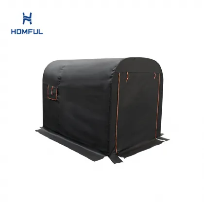 Retractable Motorbike Garage