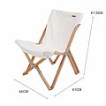 Silla de haya para acampar portátil y fácil de llevar - 60C01O
