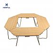 Mesa plegable portátil de madera para acampar - 60C16G