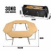 Mesa plegable portátil de madera para acampar - 60C16G