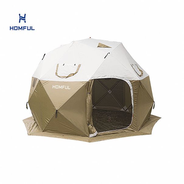 Self-opening Spherical Camping Tent