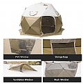Self-opening Spherical Camping Tent - 60I11C