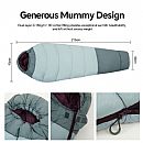 Leichter und tragbarer Mami-Schlafsack - 60K22M