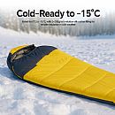 Ultraleichter breiter Mumienschlafsack - 60K22P
