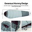 Lightweight and Portable Mommy Sleeping Bag - 60K22M