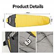 Ultralight Wide Mummy Sleeping Bag - 60K22P