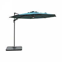 New-Solar Powered Mini Roman Umbrella