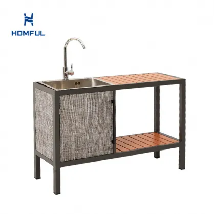 Aluminum Frame Garden Outdoor Kitchen