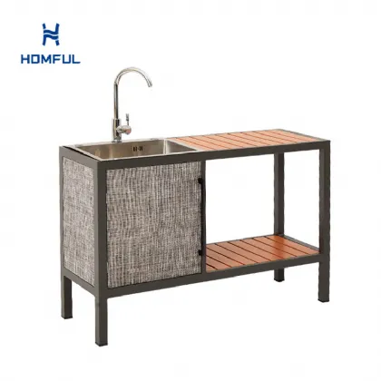 Aluminum Frame Garden Outdoor Kitchen