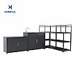 Modular All-Metal Outdoor Kitchen System for Outdoor Living - 11D15A