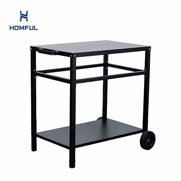 Iron Outdoor Kitchen with Six Hooks