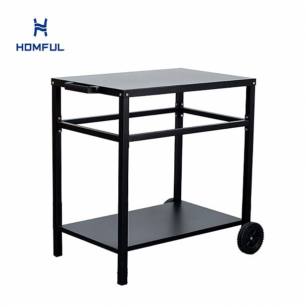 Iron Outdoor Kitchen with Six Hooks