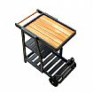 Outdoor Bar Serving Trolley Garden Outdoor Kitchen - 11D28I