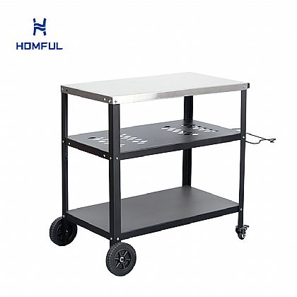 Outdoor-Küche aus Eisen mit...