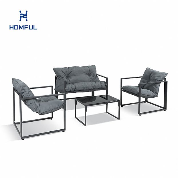 Cast Iron Aluminum Furniture Set