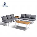 Aluminum Outdoor Adjustable Sofa Set - 11C01Y