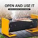 Parrilla de carbón portátil pequeña al por mayor - 61C22V