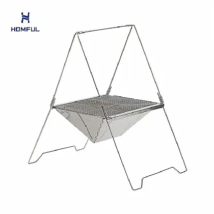 Pozo de fuego colgante trípode