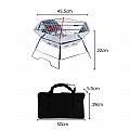 Parrillas de barbacoa de carbón portátiles plegables - 61C11A