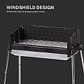 Parrilla portátil de estilo moderno para acampar - 61C23U