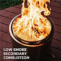 Stainless Steel Smokeless Fire Pit - 10H02A