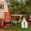 Stainless Steel Smokeless Fire Pit - 10H02A