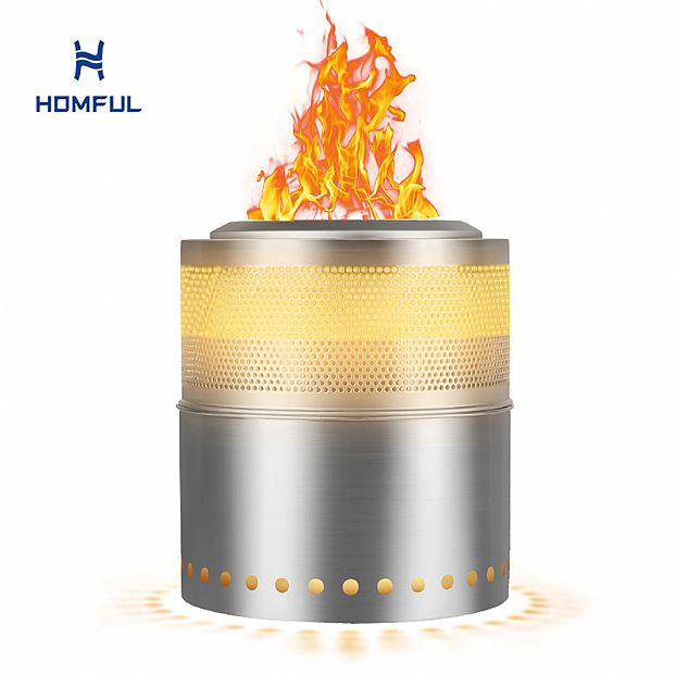 Stainless Steel Porous Fire Pit