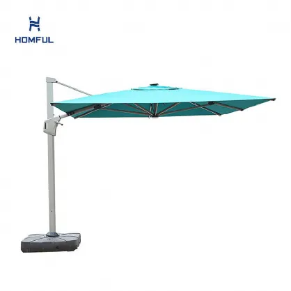Outdoor Garden Patio Roman Umbrella
