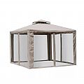 Pavillon mit Metalldach - 10G02C