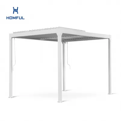 Pérgola con persianas impermeables 3x4