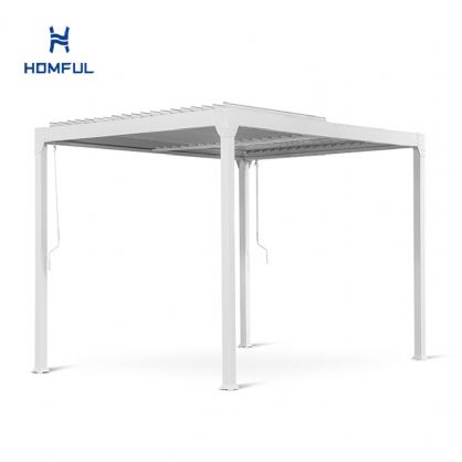 Pérgola con persianas impermeables 3x4