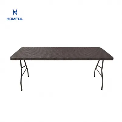 Imitation Rattan 180 Table