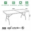 Imitation Rattan 180 Table - 11D06U