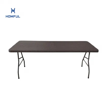 Wholesale 180cm HDPE Folding Outdoor Tables
