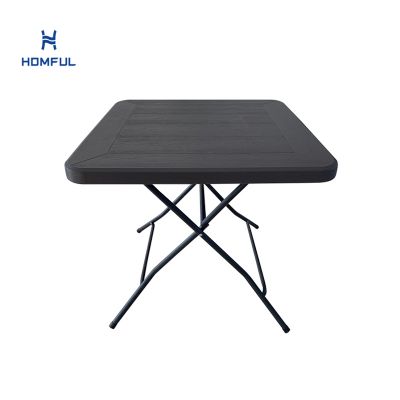 Imitation Wood Grain 80 Square Table