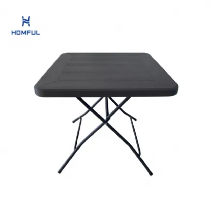 Imitation Wood Grain 80 Square Table