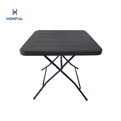 Imitation Wood Grain 80 Square Table