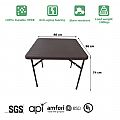 Imitation Rattan Folding Table - 11D07C