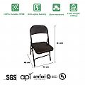 Outdoor Party Folding Plastic Chairs - 11D07E
