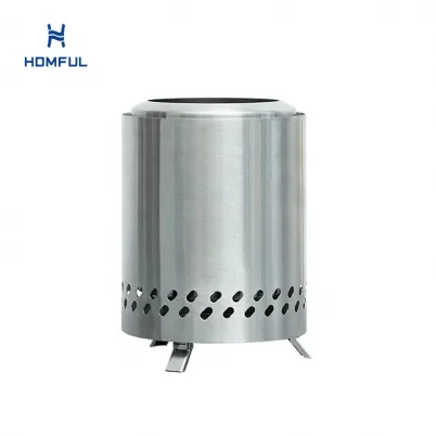 Pozo de fuego para acampar