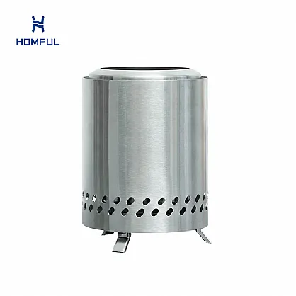 Pozo de fuego para acampar