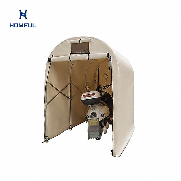 Cobertizo de aluminio para motocicletas Dome